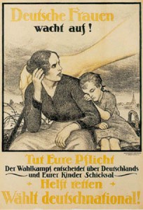 DNVP, Wahl zur verfassunggebenden Nationalversammlung 1919