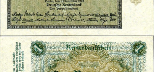 Rentenmark vom 1.11.1923