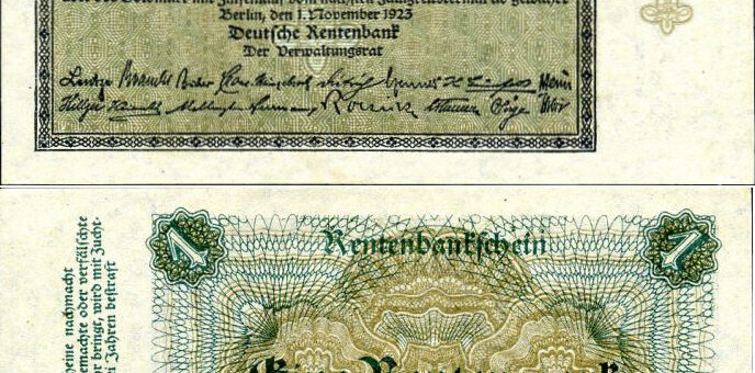 Rentenmark vom 1.11.1923