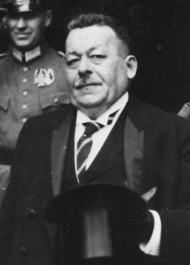 Reichspräsident Friedrich Ebert (SPD)