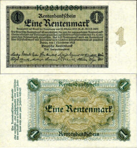 Rentenmark vom 1.11.1923